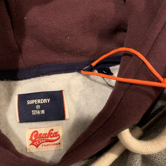 Superdry hoodie size large - Picture 4 of 5